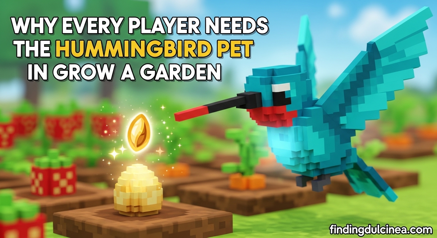 Hummingbird Pet Grow a Garden