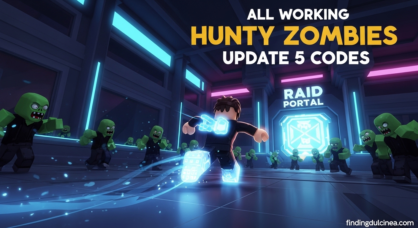 Hunty Zombies Update 5 Codes 1