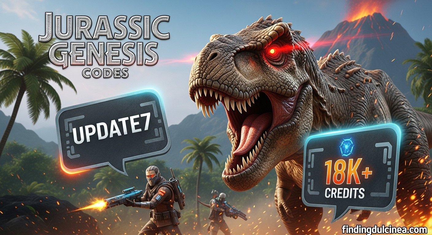 Jurassic Genesis Codes