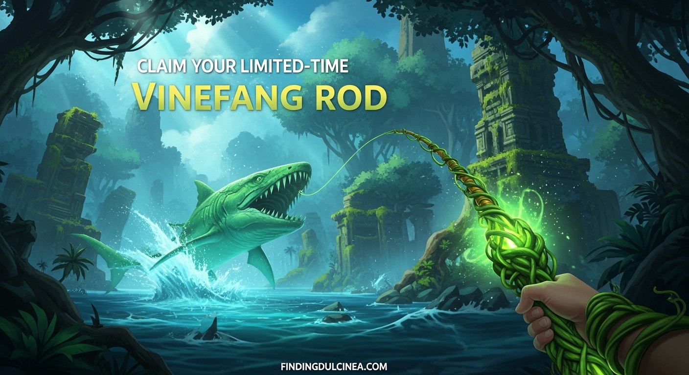 Limited Vinefang Rod in Fisch