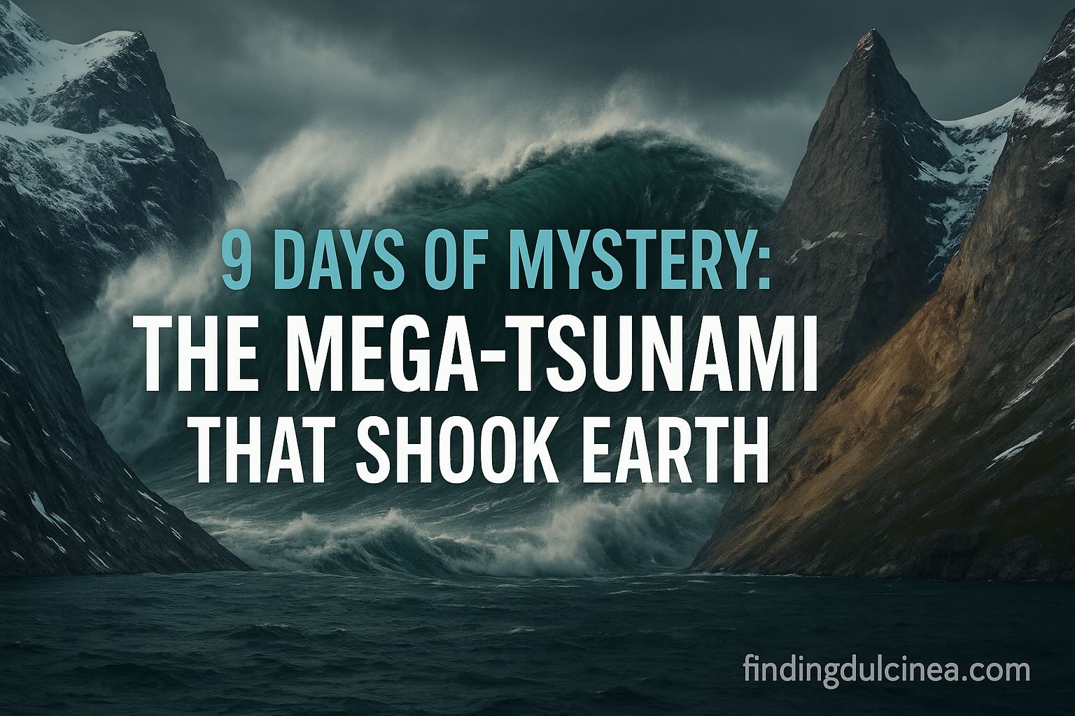 This 650-Foot Mega-Tsunami Shook the Entire Planet for 9 Days — And Scientists Just Found Out Why 1 Mega-Tsunami Shook the Entire Planet