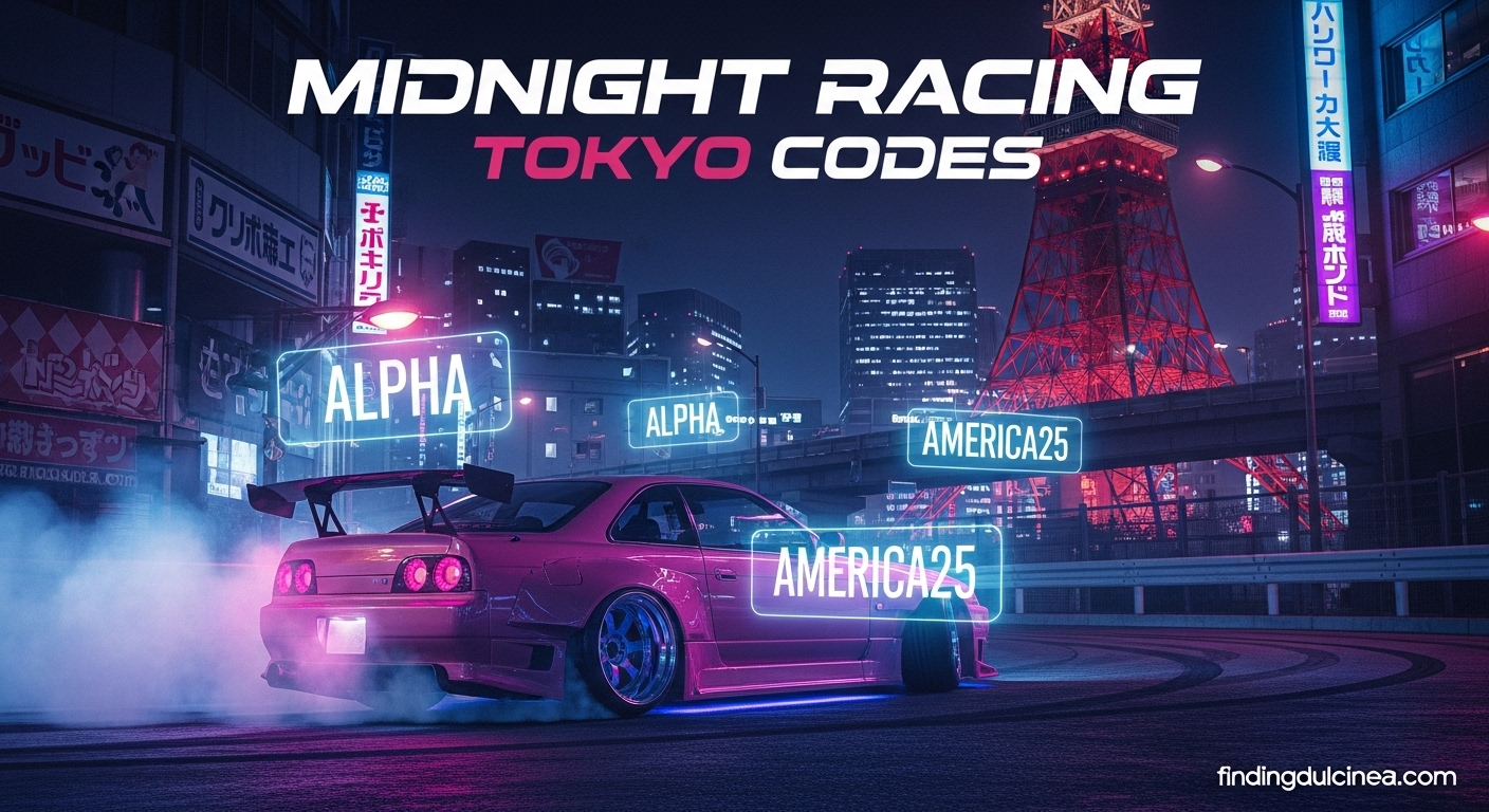 Midnight Racing Tokyo Codes