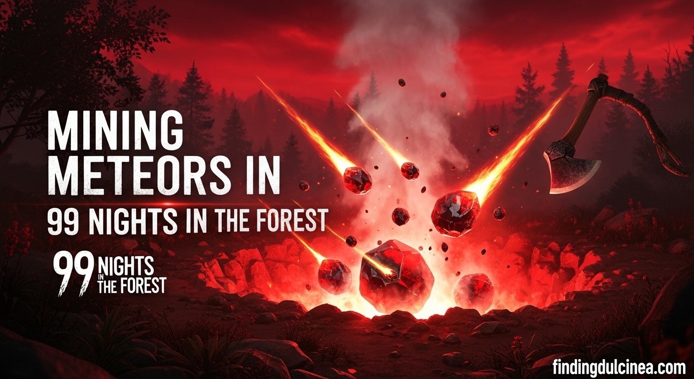 Mine Meteors in 99 Nights in the Forest