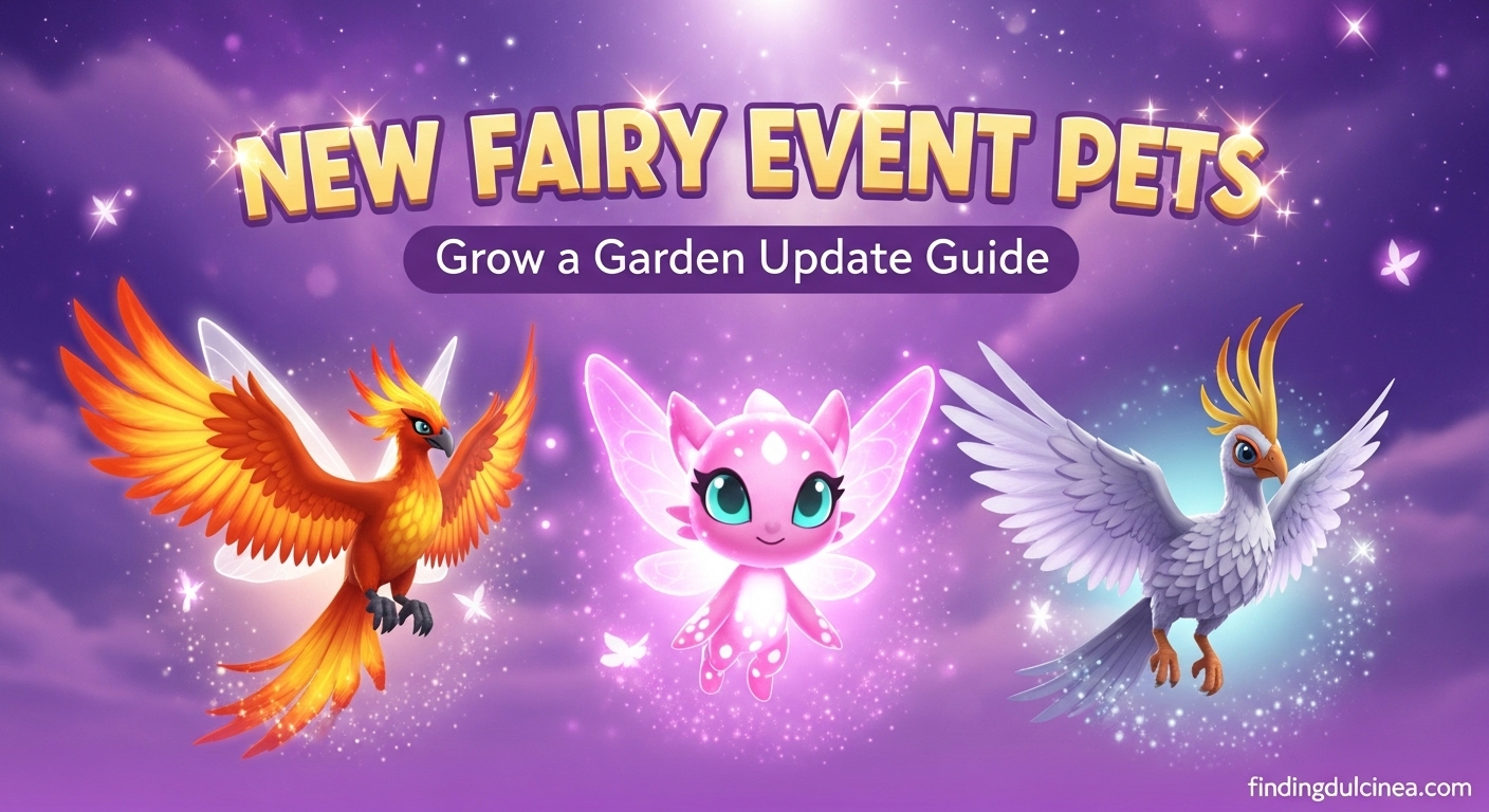 New Pets in Grow a Garden