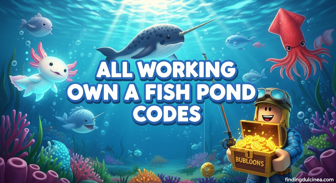 Own a Fish Pond Codes