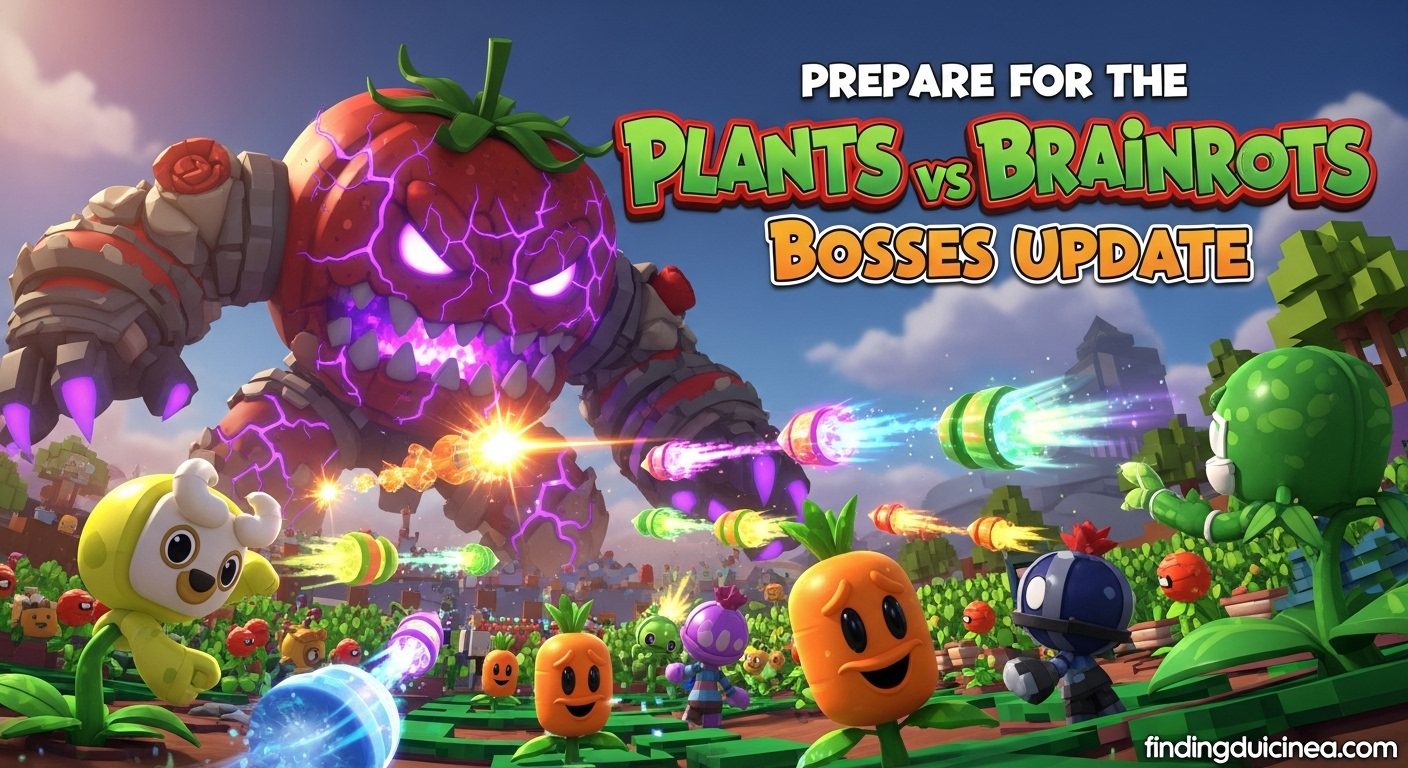 Plants vs Brainrots Bosses Update