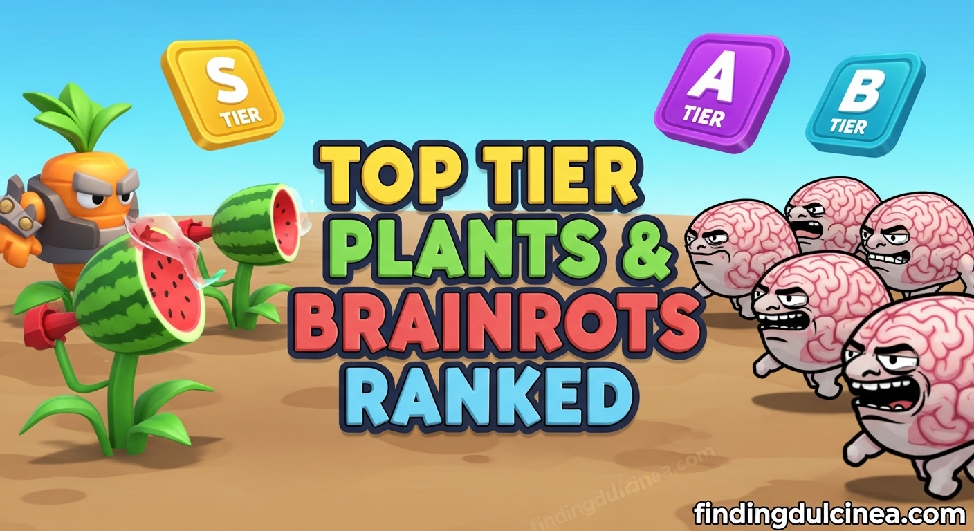 Plants vs Brainrots Tier List