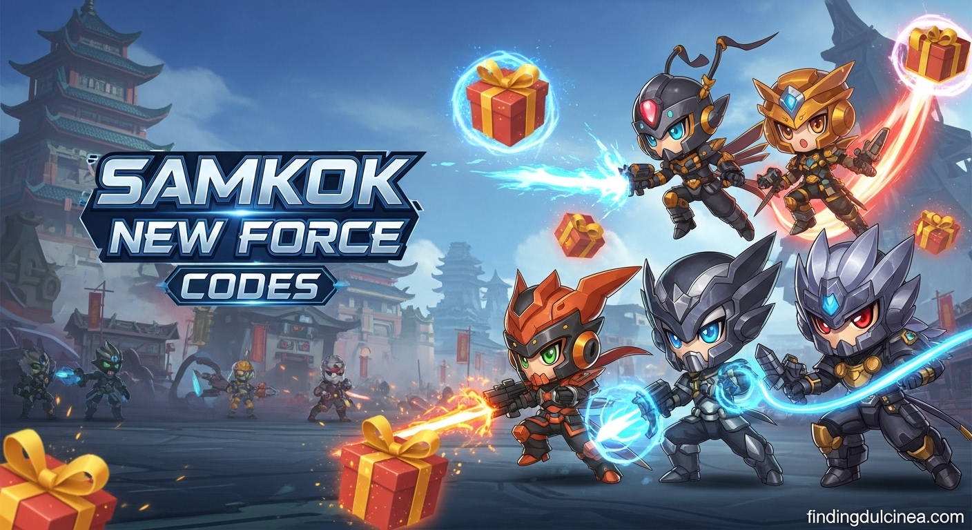 Samkok New Force Codes