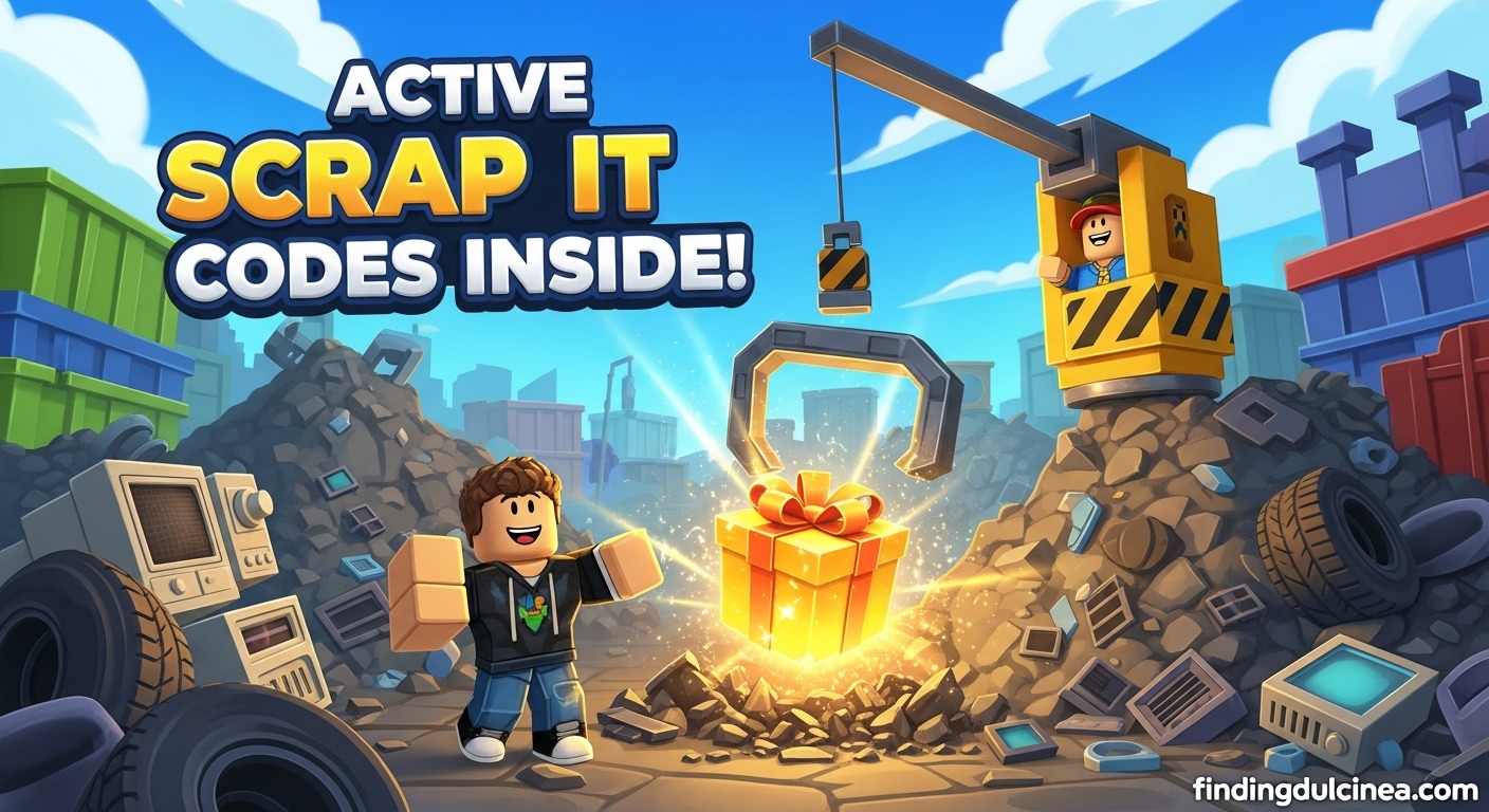 Scrap It Codes