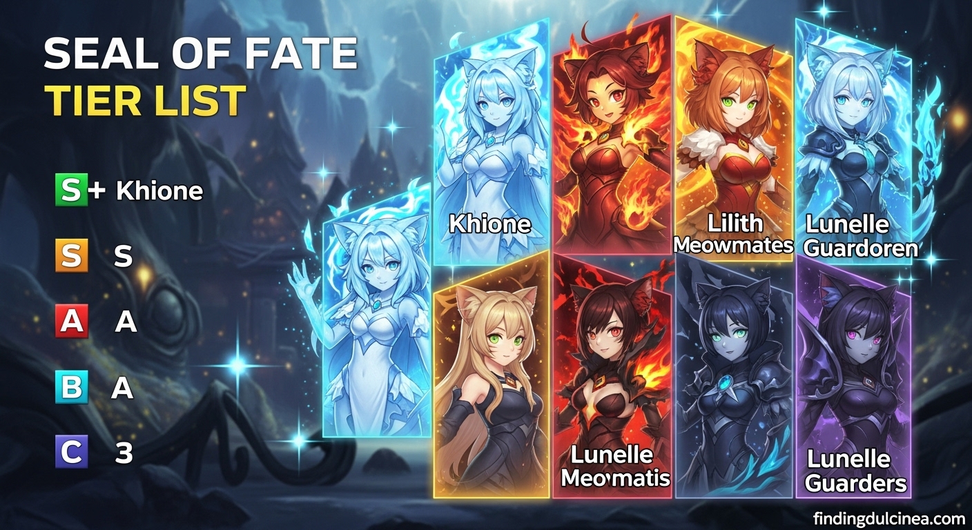 Seal of Fate Tier List