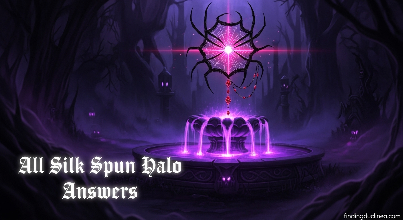 Silk Spun Halo Answers