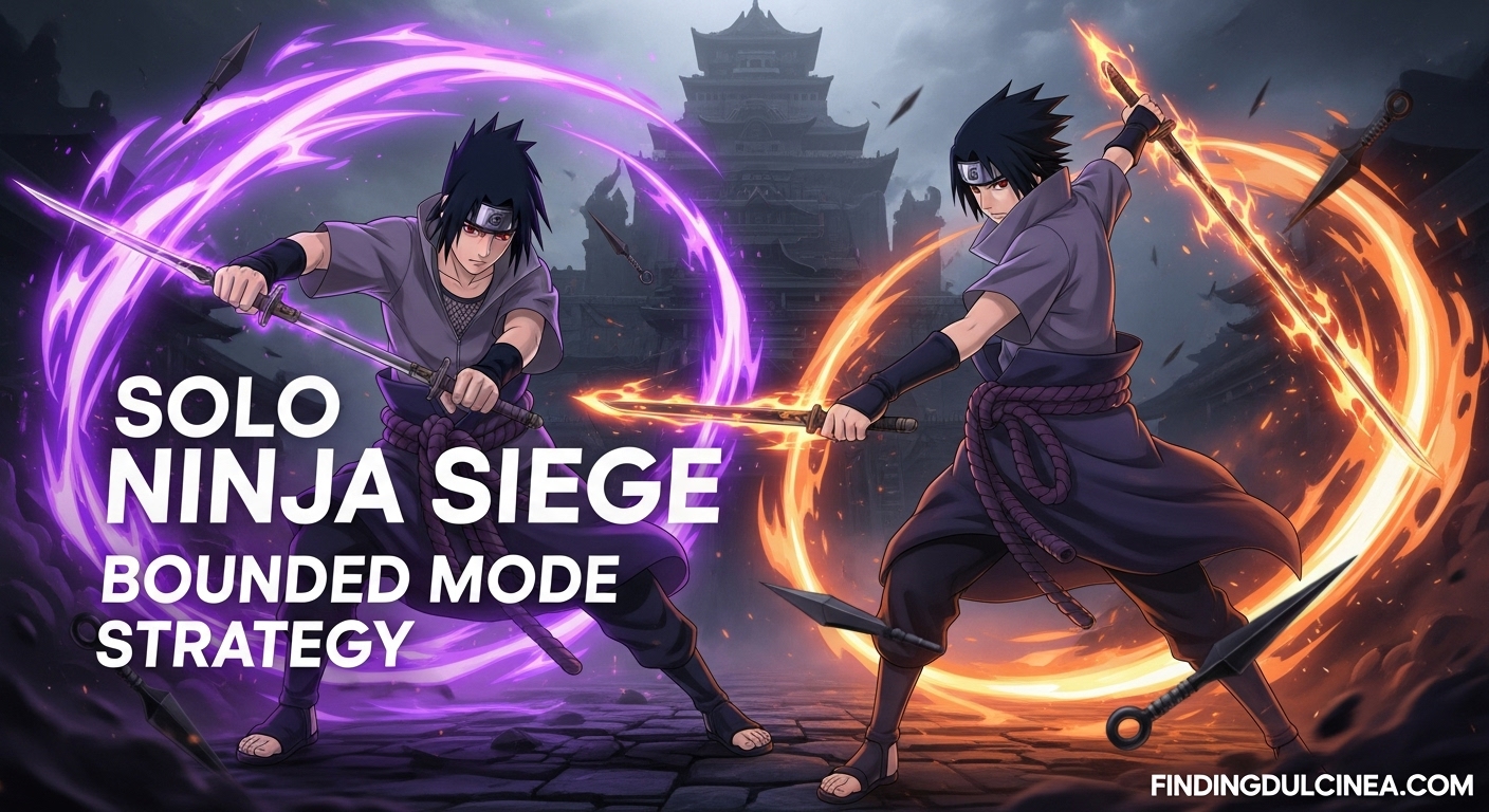 Solo Ninja Siege Bounded Mode