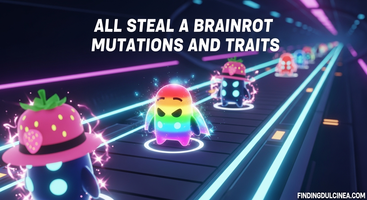 Steal a Brainrot Mutations and Traits List