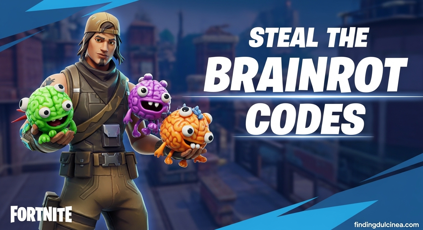 Steal the Brainrot Codes in Fortnite