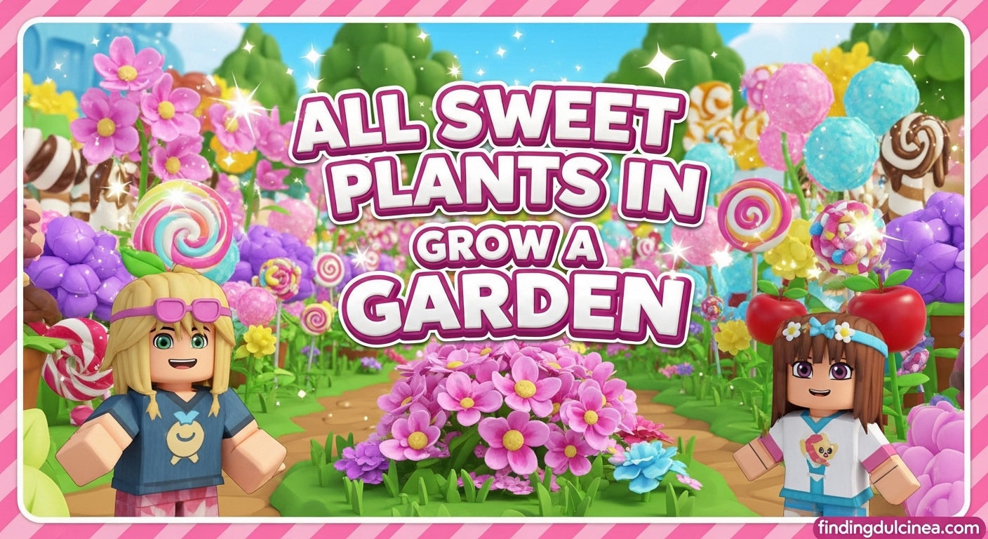 Sweet Plants in Grow a Garden