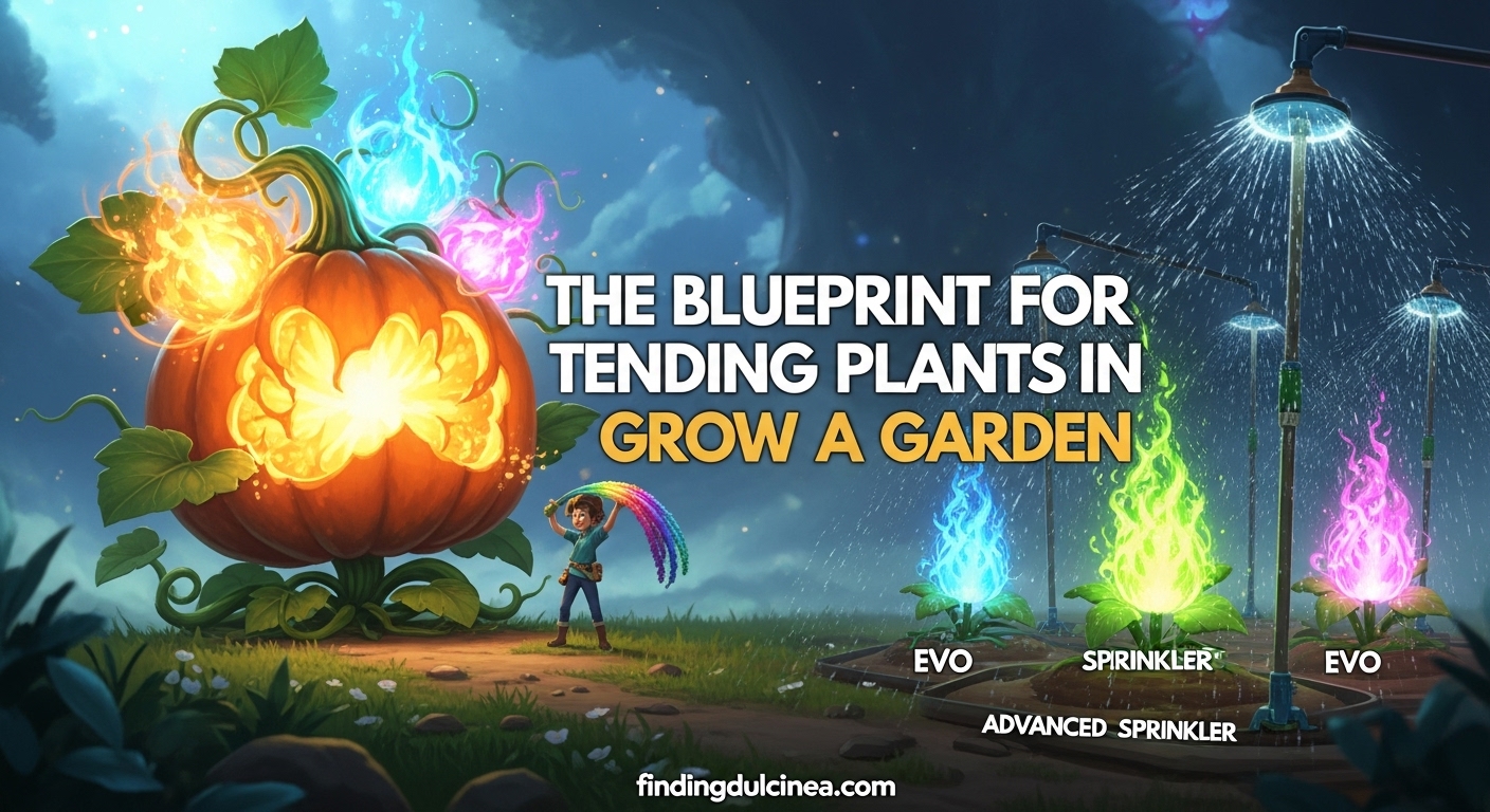 Tending Plants in Grow a Garden