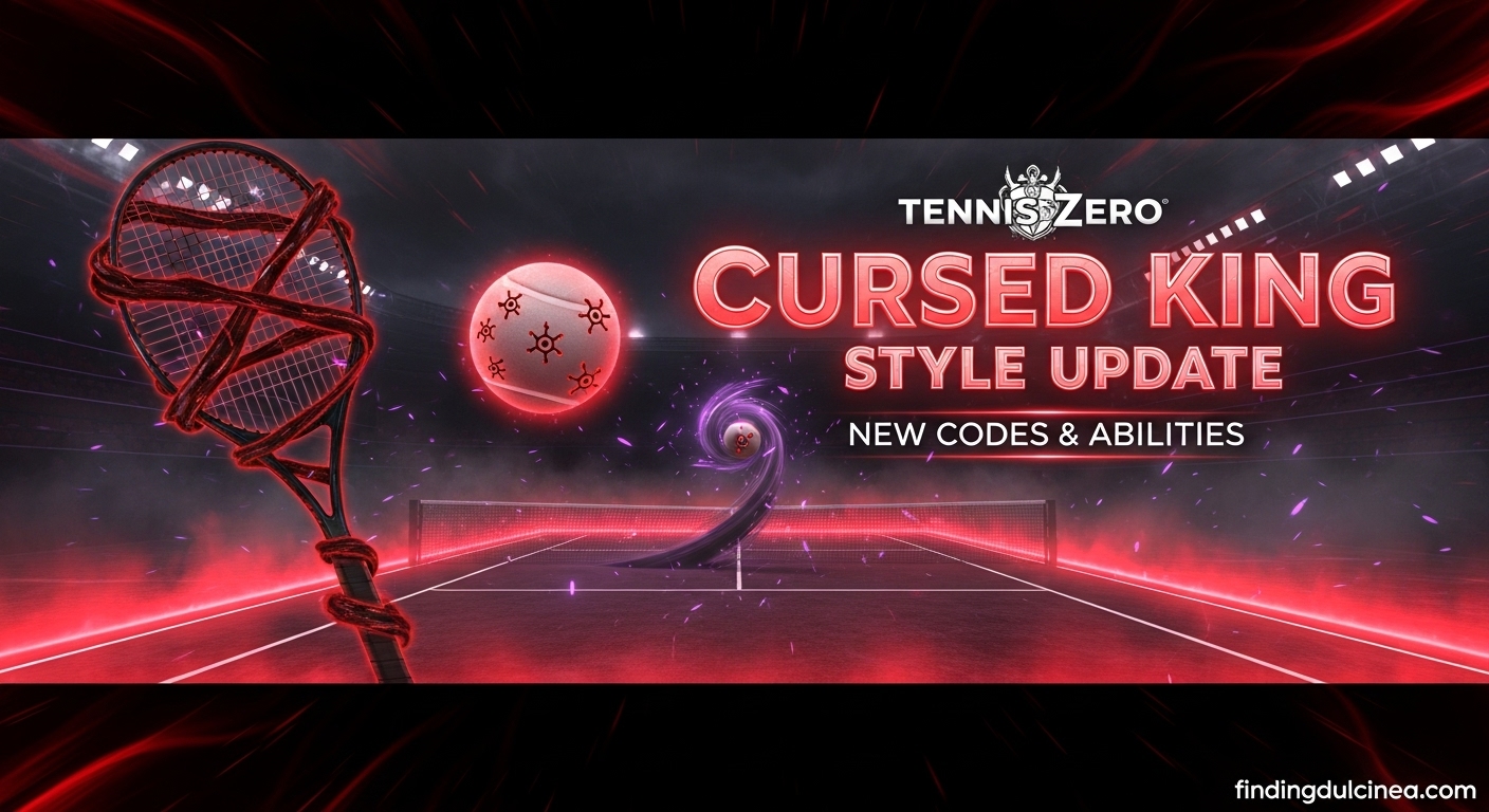 Tennis Zero Cursed King Style Guide