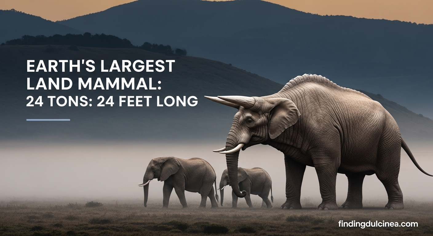 This Ancient Rhino Was 24 Feet Long