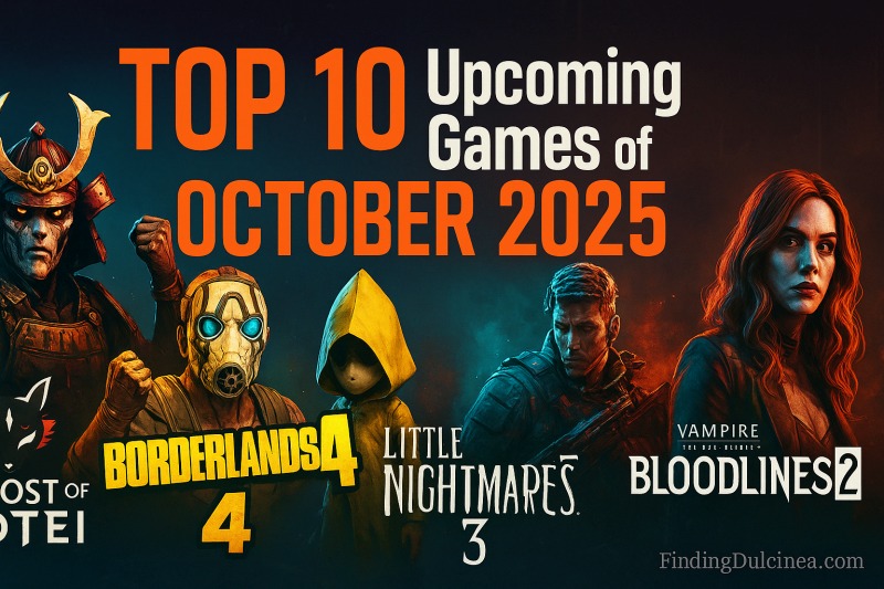 Top 10 NEW Games Releasing in October 2025 - Full List & Dates