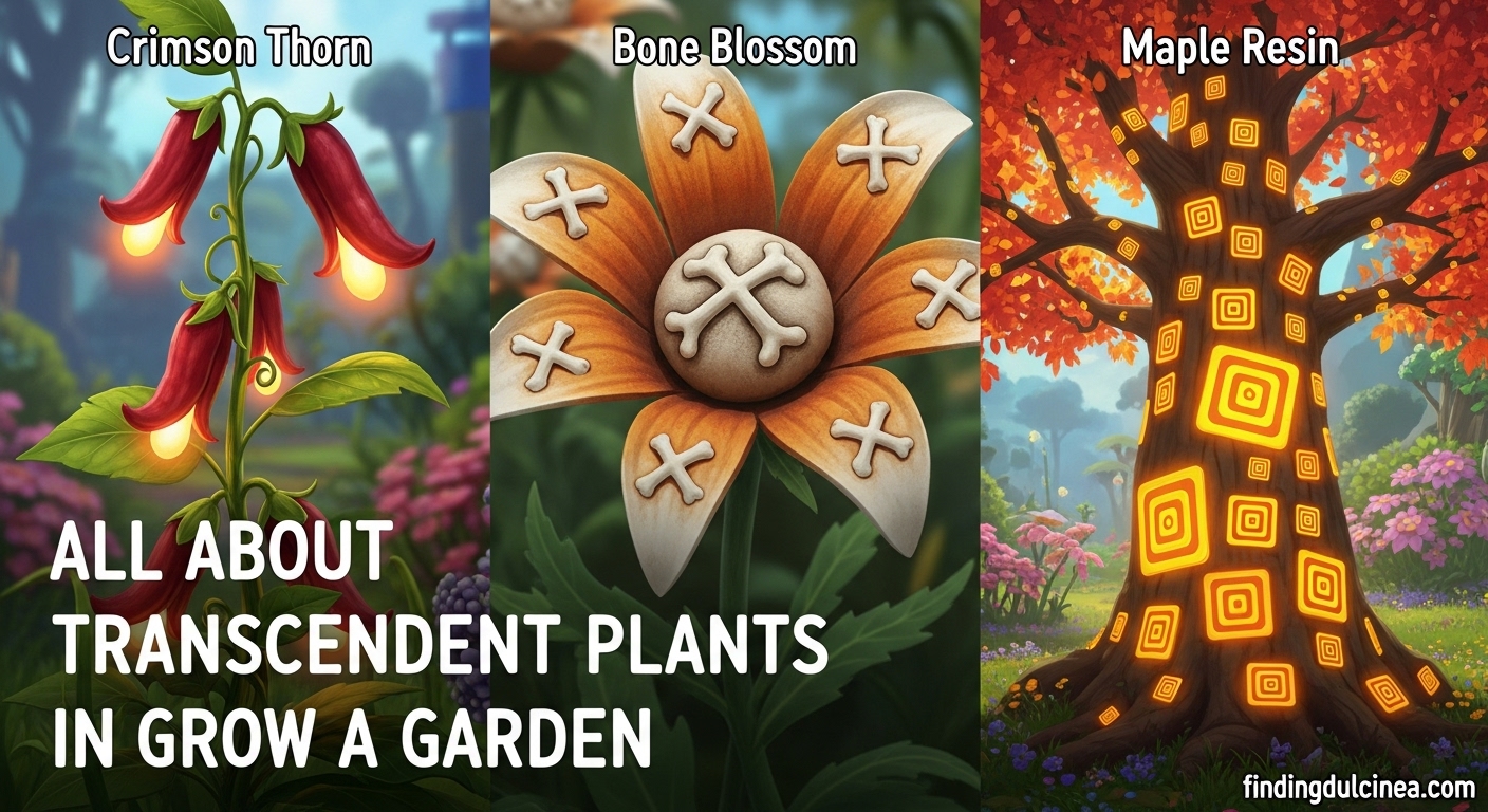 Transcendent Plants Grow a Garden List