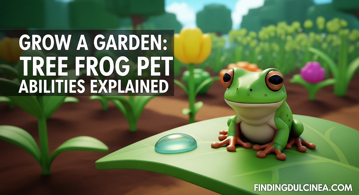 Tree Frog Pet Grow a Garden