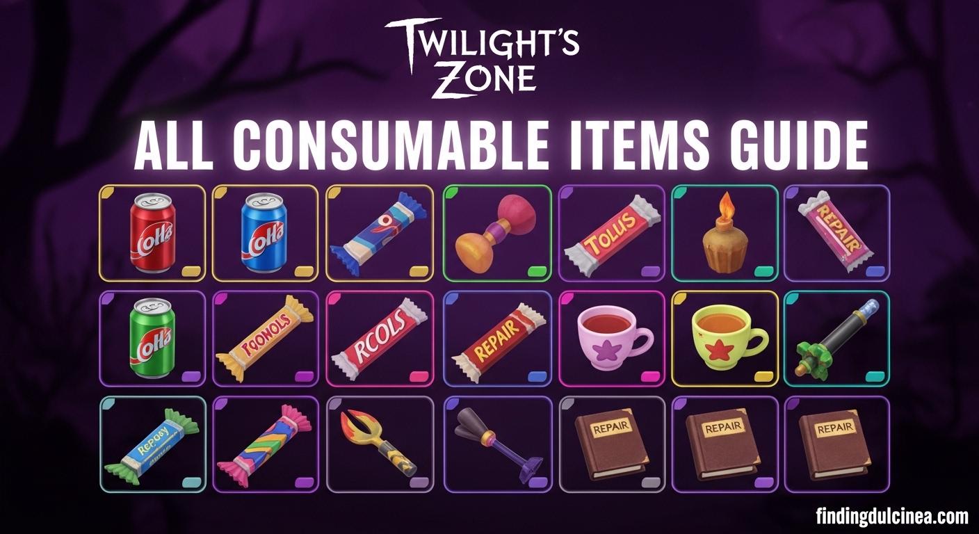 Twilight's Zone All Consumable Items Guide