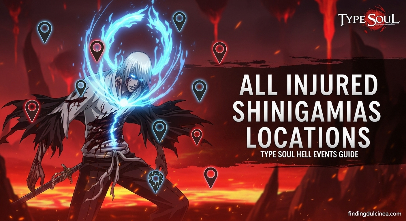 Type Soul Injured Shinigami Hell Event Locations Guide
