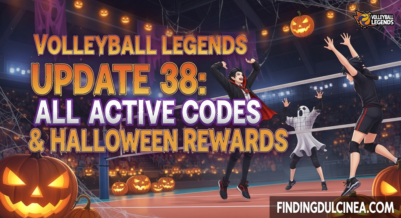 Volleyball Legends Update 38 Codes & Halloween Guide 1 Volleyball Legends Update 38
