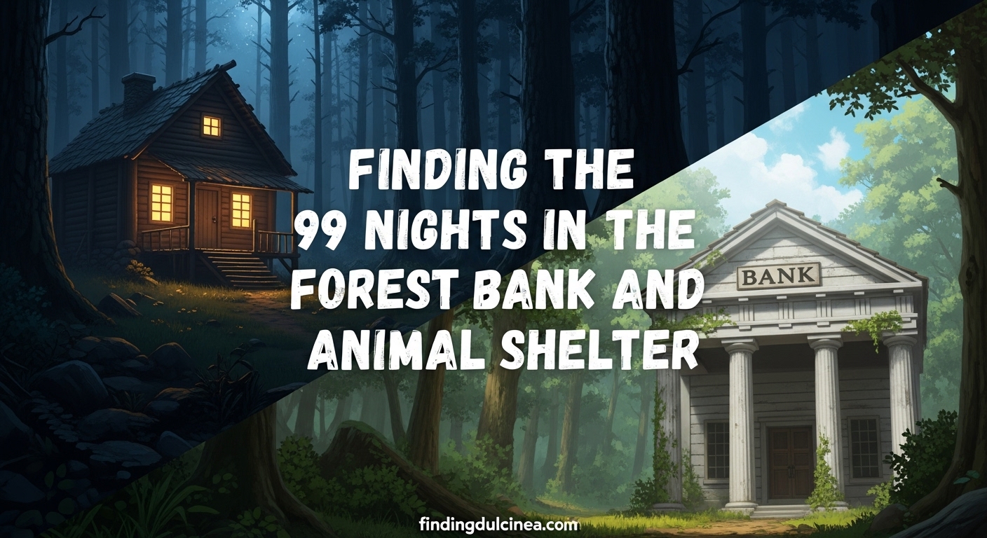 How to Find 99 Nights in the Forest Bank & Animal Shelter 1 99 Nights in the Forest Bank & Animal Shelter