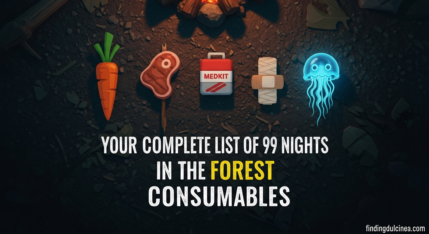 99 Nights in the Forest Consumables