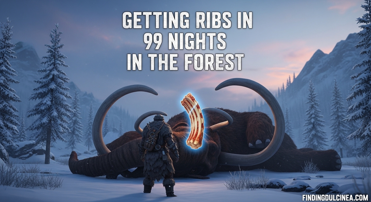 99 Nights in the Forest Ribs Location