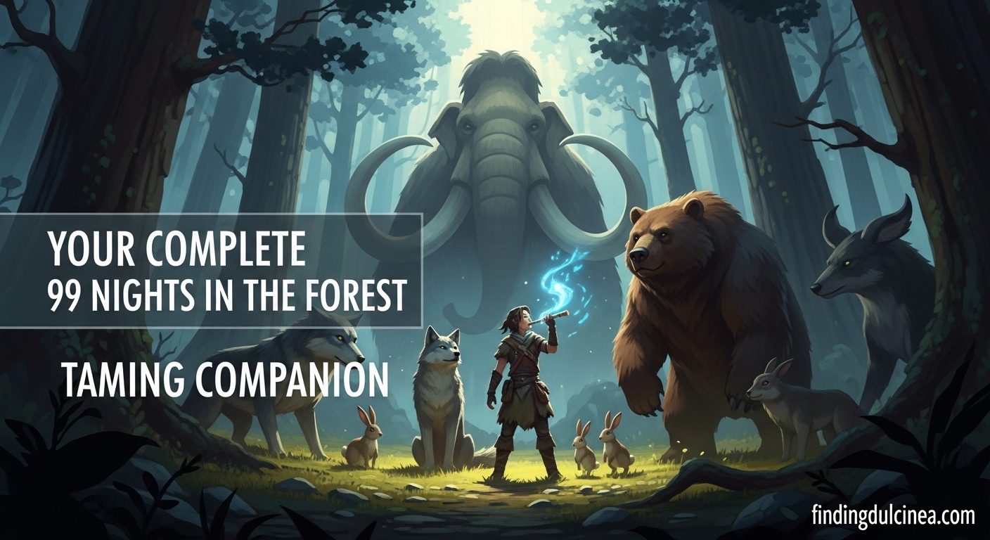 99 Nights in the Forest Taming