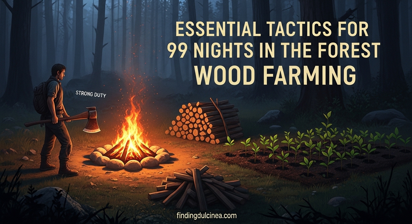 99 Nights in the Forest Wood Farming