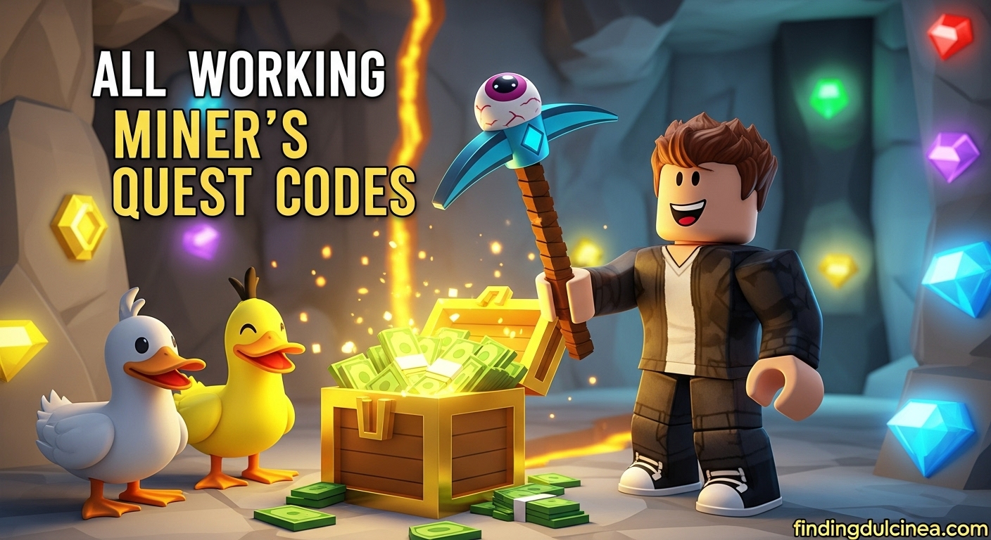 Active Miner's Quest Codes