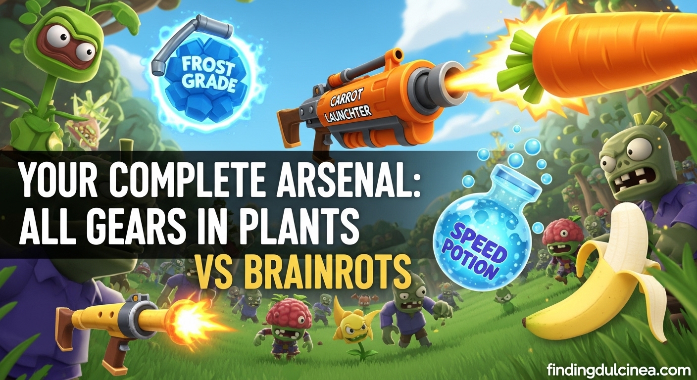 All Gears in Plants vs Brainrots
