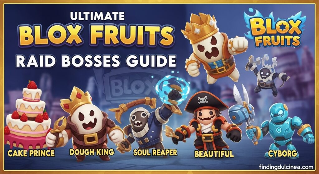All Raid Bosses in Blox Fruits and Drops