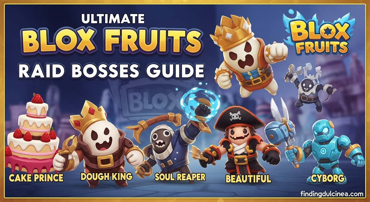 All Raid Bosses in Blox Fruits and Drops