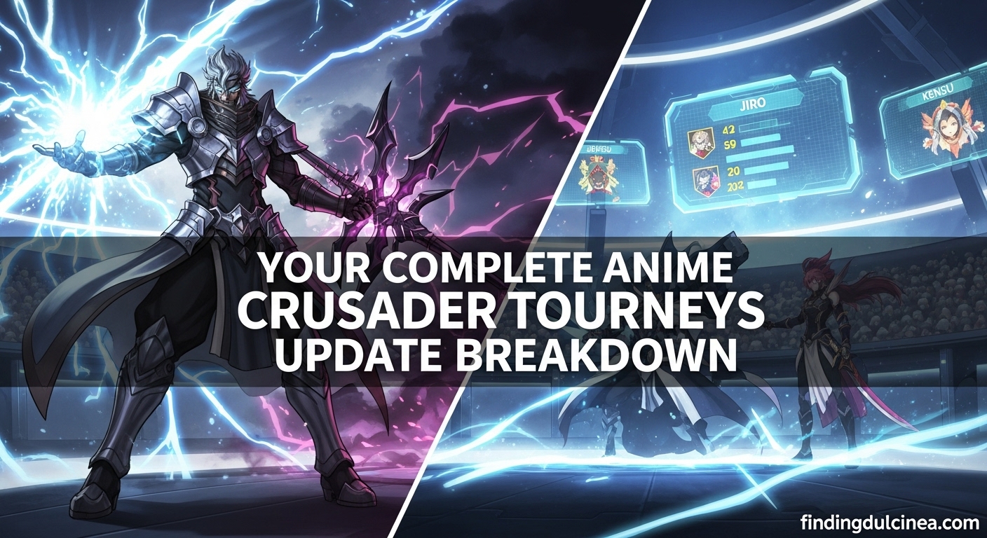 New Anime Crusader Tourneys Update