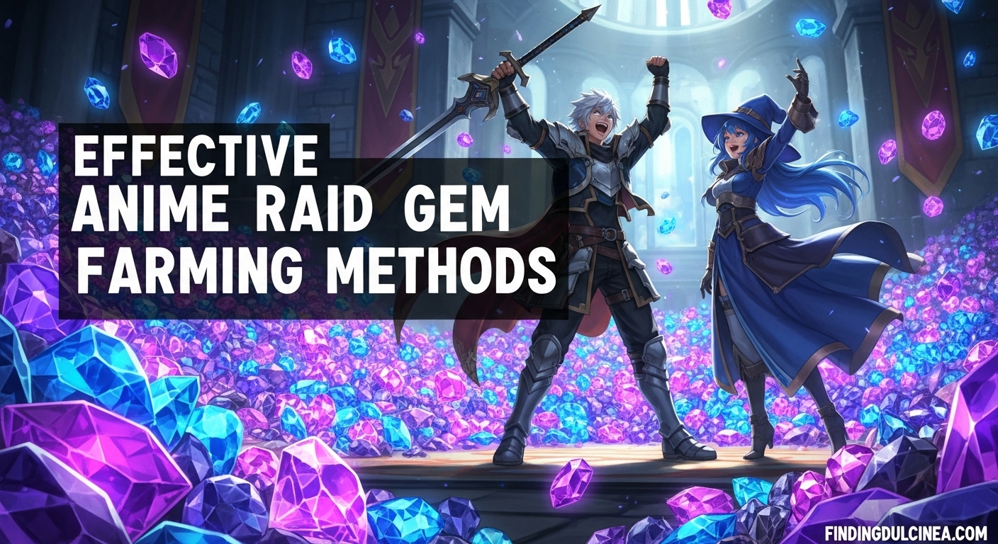 Anime Raid Gem Farming 1
