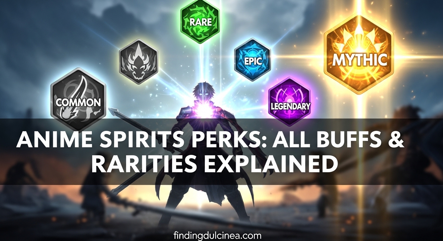 Anime Spirits Perks: Full List