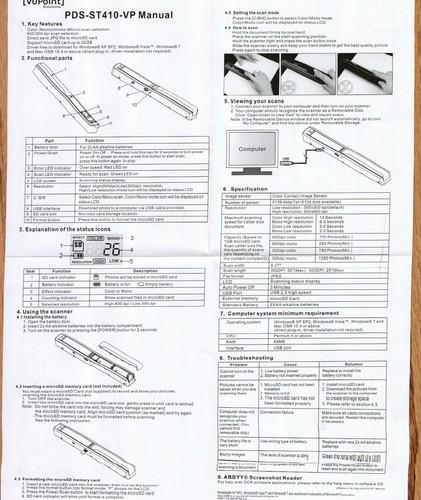 VuPoint Solutions Magic Wand Portable Scanner - Customer Photo 2
