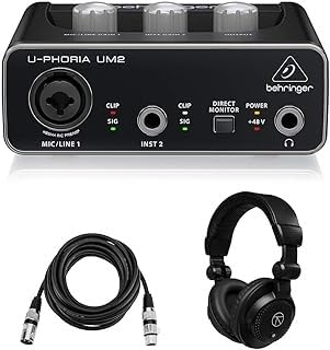 Behringer U-PHORIA UM2 Audiophile 2x2 USB Audio Interface with XENYX Mic Preamplifier | for Recording Microphones and Instruments Customer Review Behringer U-PHORIA UM2 Audiophile 2x2 USB Audio Interface with XENYX Mic Preamplifier | for Recording Microphones and Instruments - Customer Photo 2