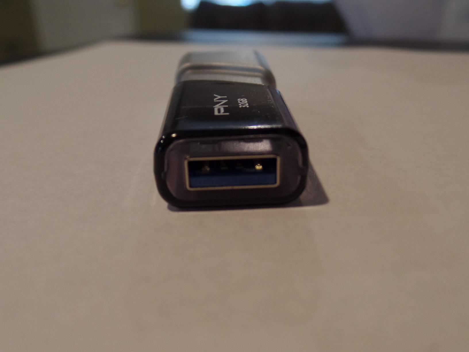 PNY 128GB Turbo Attache 3 USB 3.0 Flash Drive, Grey (Pack of 1) - Customer Photo 2