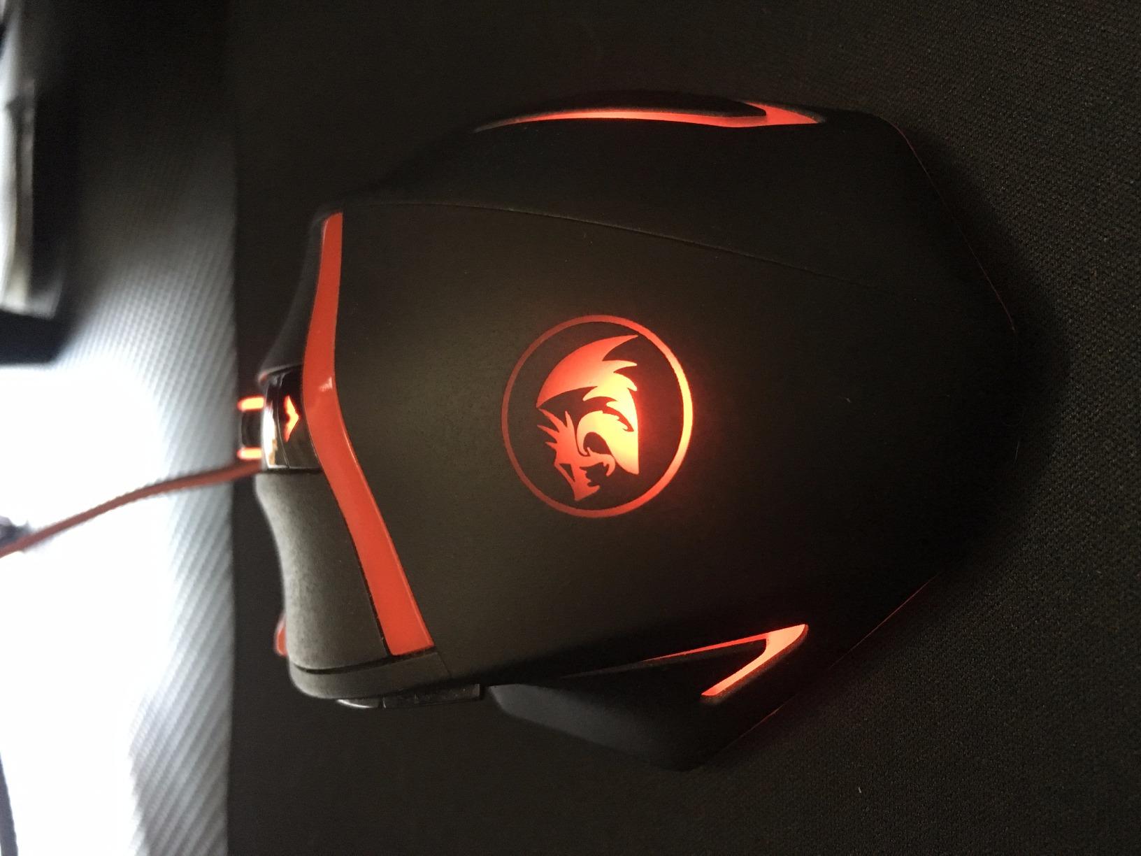 Redragon M801 Gaming Mouse, RGB PC Gaming Mouse MMO with 9 Programmable Buttons Macro Recording, 16000 DPI, Fire Button for Gaming Windows Computer - Wired, Black Customer Review Redragon M801 Gaming Mouse, RGB PC Gaming Mouse MMO with 9 Programmable Buttons Macro Recording, 16000 DPI, Fire Button for Gaming Windows Computer - Wired, Black - Customer Photo 2