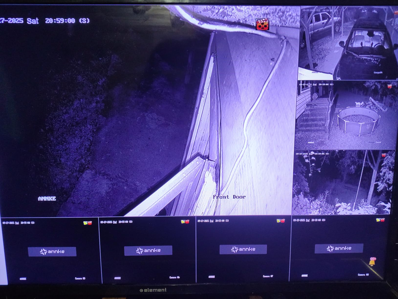 ANNKE 3K Lite Wired Security Camera System Outdoor with AI Human/Vehicle Detection, 8CH H.265+ DVR and 8 x 1920TVL 2MP IP67 Home CCTV Cameras with Smart Dual Light, Color Night Vision, 1TB Hard Drive Customer Review ANNKE 3K Lite Wired Security Camera System Outdoor with AI Human/Vehicle Detection, 8CH H.265+ DVR and 8 x 1920TVL 2MP IP67 Home CCTV Cameras with Smart Dual Light, Color Night Vision, 1TB Hard Drive - Customer Photo 1