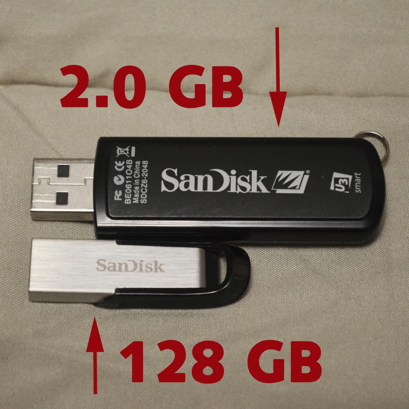 SANDISK 128GB Ultra Flair USB 3.0 Flash Drive, SDCZ73-128G-G46, Black customer photo 1