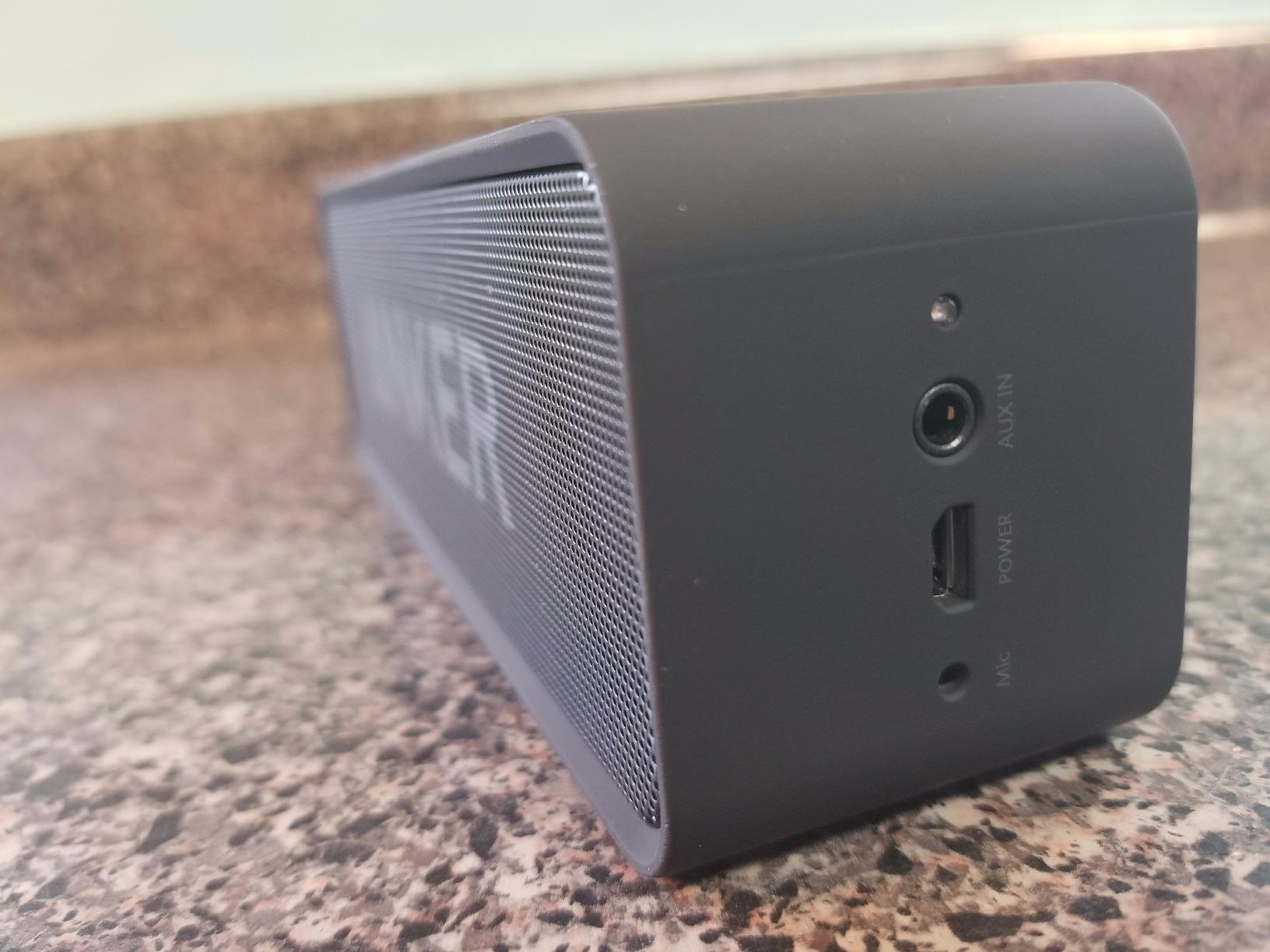 Anker Soundcore Upgraded Bluetooth Speaker with IPX5 Waterproof, Stereo Sound, 24H Playtime, Portable Wireless Speaker for iPhone, Samsung and More (Black) customer photo 2