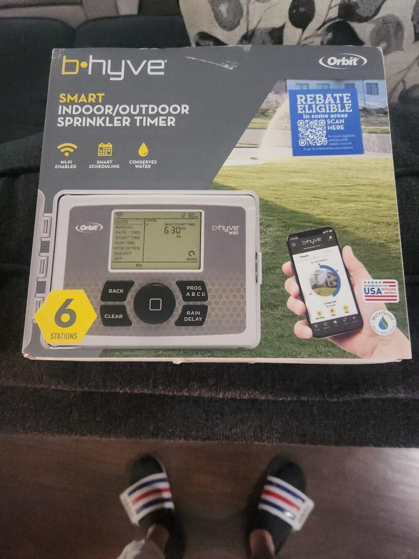 Orbit 57950 B-hyve 12-Zone Smart Indoor/Outdoor Sprinkler Controller Customer Review Orbit 57950 B-hyve 12-Zone Smart Indoor/Outdoor Sprinkler Controller - Customer Photo 1
