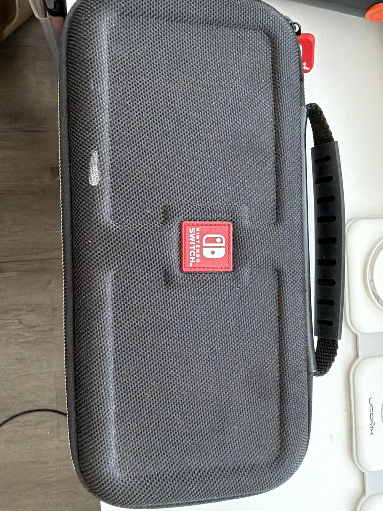 RDS – Officially Licensed Nintendo Switch Deluxe OLED, Nintendo Switch, & Switch Lite Case - Purple Ballistic Nylon, Viewing Stand, & Bonus Game Cases, #1 Selling Case in USA - Customer Photo 1
