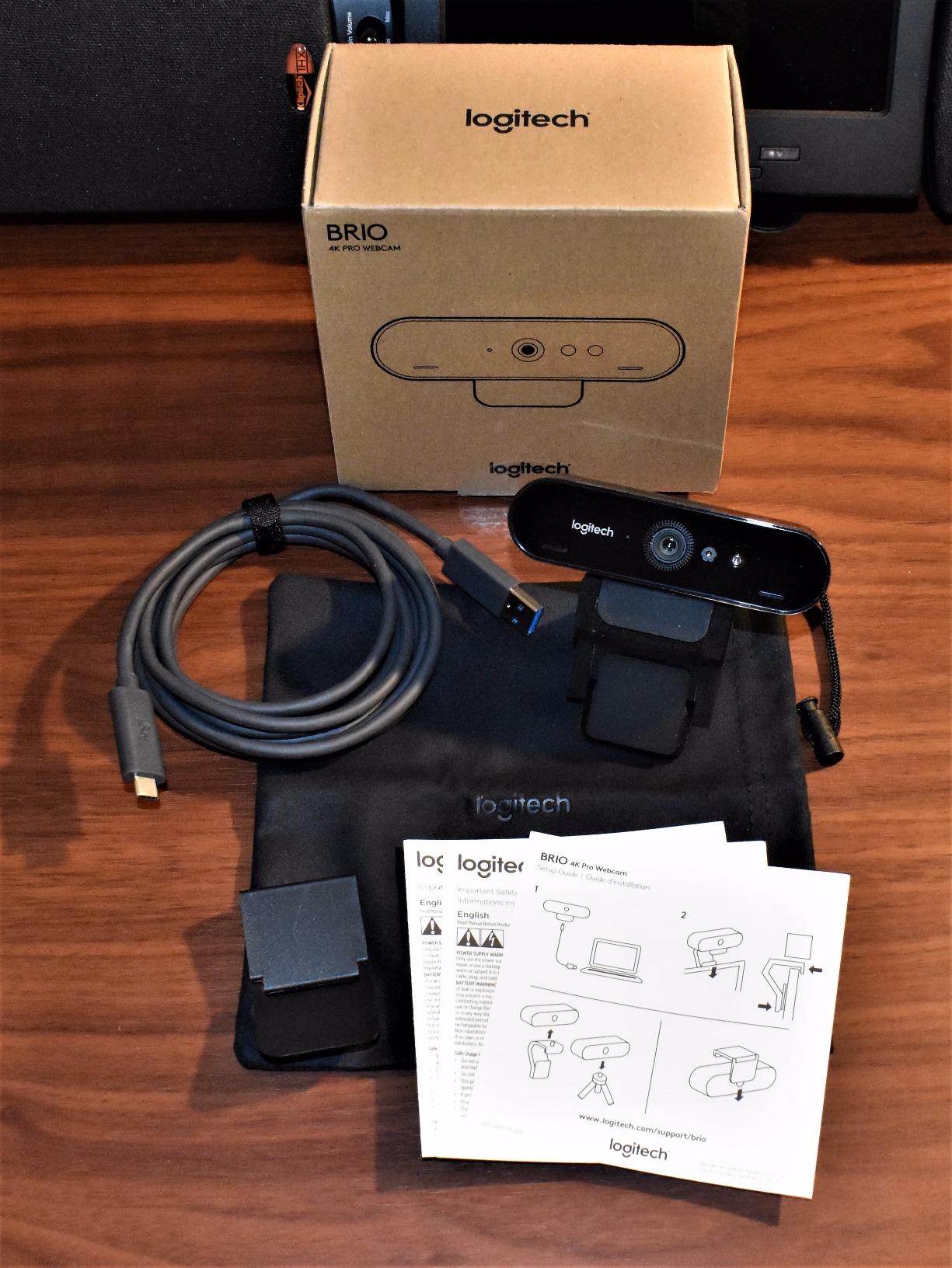 Logitech Brio 4K Webcam Customer Review Logitech Brio 4K Webcam - Customer Photo 1